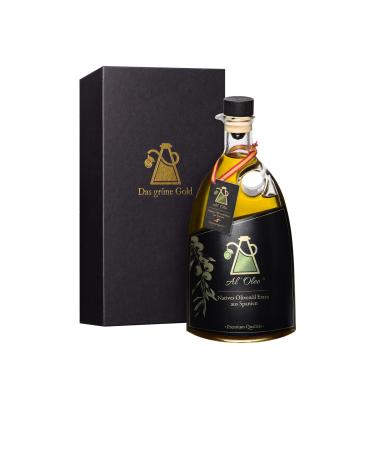 Al'Oleo I 3 Global Awards Winner I Unfiltered Extra Virgin Olive Oil from Spain (500 ml (1 pack)) New Harvest 2023-2024