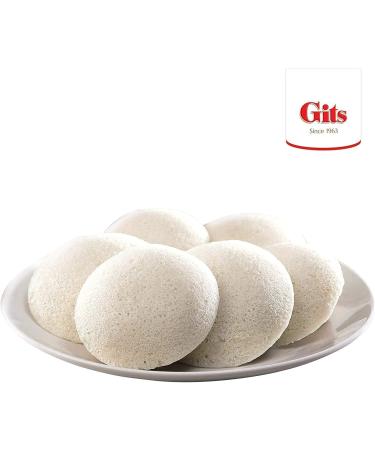 Gits Rice Idli Instant Breakfast Mix 500g - Made From Fermented Batter Of Rice & Lentil - A Traditional South Indian Breakfast -Makes 45 Idlis (Pack of 2) - Buy Online on GoSupps.com