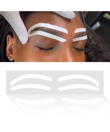 Buy Disposable Eyebrow Design Stencils - 10 Pairs C Type for Perfect Brow Shaping | International Shipping Available - Buy Online on GoSupps.com