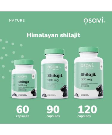  OSAVI Osavi Shilajit 500mg - 90 vegan caps - Buy Online on GoSupps.com