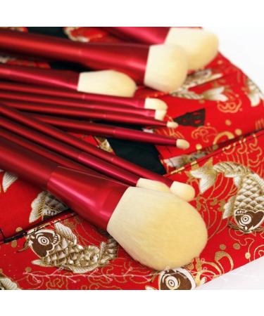 OXOAMP Makeup Brush 12 Set of Premium Synthetic Foundation Brush Mixed Face Powder Blush Eye Shadow Eyeliner Makeup Foundation Brushes - Buy Online on GoSupps.com