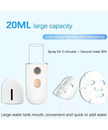 Besuso 2X Portable Steamer Mini USB Humidifier Nano Sprayer Handy Face Steamer Mist Machine - Buy Online on GoSupps.com