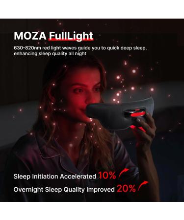 Heated Eye Mask for Sleep Eye Massager with Heat & Vibration | Mindfulness & Travel Blackout Mask | Perfect Gift for Men & Women - Buy Online on GoSupps.com