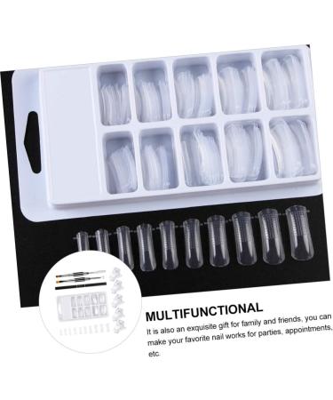 FRCOLOR Tools Set nail extension manicure extension clip clamp nail art tools dual forms Manicure Supplies Nail Plate Decor crystal decor Nail Model white nail clipper lengthen Art - Buy Online on GoSupps.com
