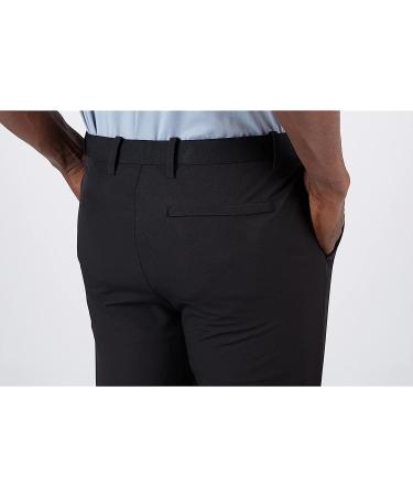 Layer 8 Men's Quick Dry Stretch Pants - Large Black Solid | Lightweight & Comfortable - Buy Online on GoSupps.com