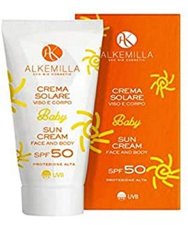 Alkemilla Crema Solare Viso Corpo Baby SPF 50_150 ml