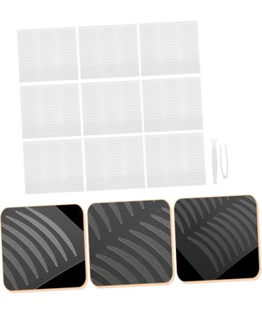 Didiseaon 2sets Double Eyelid Sticker Double Eyelid Tape Eyelid Sticker Tape Transparent Tape Eyelid Lift Stickers Single Eyelid Stickers Double Sided Woman Medical Glue - Buy Online on GoSupps.com