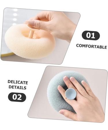 Buy Hemoton 4pcs Cartoon Bath Balls - Exfoliating Shower Loofah & Skin Cleaning Tool for Travel - Buy Online on GoSupps.com