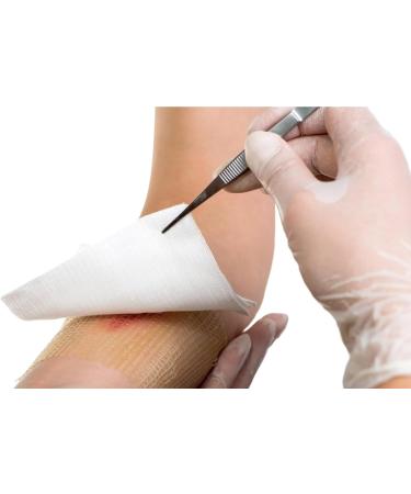 Buy 50 Pcs Sterile Fleece Compresses 7.5x7.5 cm - Non-Adhesive Wound Care Gauze Bandages for Wound Sores | International Shipping Available - Buy Online on GoSupps.com
