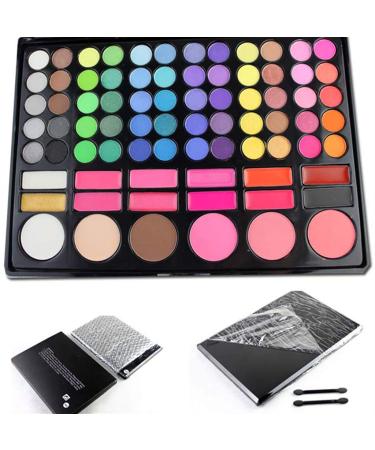 78 Colors Eyeshadow Palette - Ultimate Makeup Cosmetic Kit with Blusher Lipgloss & Face Powder | International Shipping - Buy Online on GoSupps.com