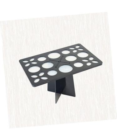 Didiseaon Eyeliner Holder & Brush Stand - Desktop Makeup Organizer Drying Rack & Storage for Brushes & Lipsticks - Ideal Cosmetic Accessory for Perfect Makeup Application - Buy Online on GoSupps.com