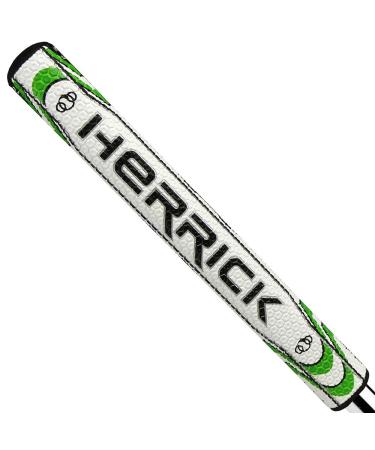 Zenesty Golf Putter Grip for Mens PU Material Lightweight Portable Soft Many Color to Choose Green/whte