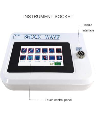 Buy Lmeil Physiotherapy Shock Wave Therapy Device | Professional Deep Tissue Muscle Massage for Chronic Pain Relief - International Shipping Available - Buy Online on GoSupps.com