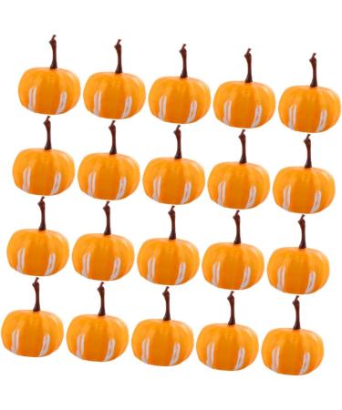 PRETYZOOM 60 pcs Halloween pumpkin simulation small pumpkin halloween manual Accessories little pumpkin pumpkin Halloween pumpkin decoration fake pumpkin simulation pumpkin Foam decorate Yellowx3pcs 2.2X3.4CMx3pcs - Buy Online on GoSupps.com