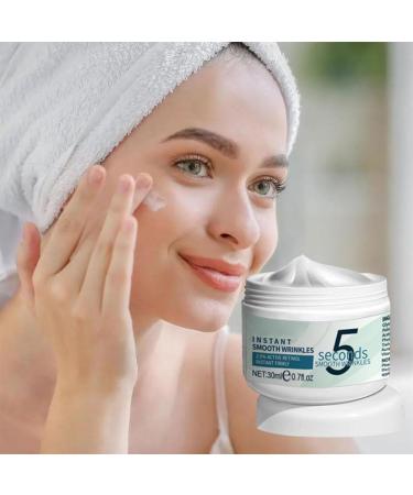  Rakiuty Instant Wrinkle Elimination Cream with Retinol Lifting and Firming Cream Instant Face Lift Cream Anti-Aging and Anti-Wrinkle Day Cream Replenishes Collagen 30ml - Buy Online on GoSupps.com