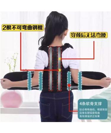 DFHBFG Correction Device Correction Takes Students to Correct The Adolescent Artifact Invisible Writing Spinal Sitting Posture(Size:X-Small) X-Small D - Buy Online on GoSupps.com