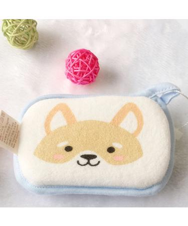 Lurrose 6Pcs Baby Bath Sponge | Cartoon Animal Design | Absorbent Exfoliating Shower Sponge for Kids | Ultra Soft Foam Body Scrubber for Boys and Girls | Mixed Pattern - Buy Online on GoSupps.com