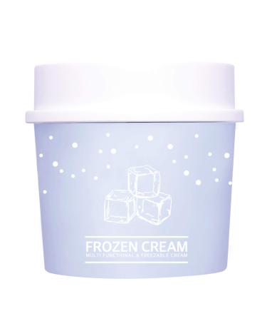 Frozen Cream - Korean Skin Care Hydrating Face Moisturizer,Facial Soothing Gel Cream Tightens Pores and Supports Redness Relief for Face, 3.4 oz Jar