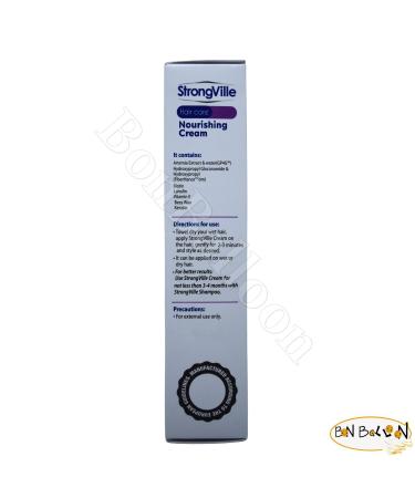 Buy Cream Strong Ville Extra Vital Hair Complex - Boost Softness Shine & Beauty for All Hair Types (4.23 oz - Buy Online on GoSupps.com