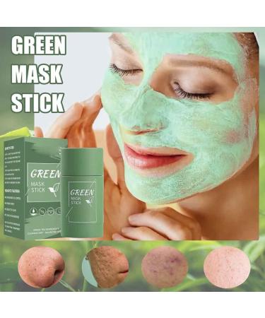 HXMANSEN Green Tea Cleansing Mask StickGreen Tea Mask Stick for FacePoreless Deep Cleanse Green Tea Mask for Blackhead RemoverPurifying Clay Stick MaskDeep Pore Cleansing Moisturizing Skin Care Brightening - Buy Online on GoSupps.com
