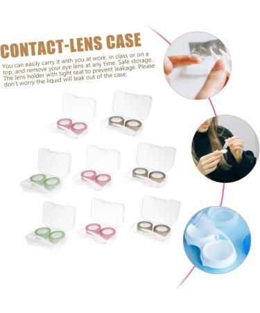Buy Healvian 32 STK Pink Contact Lens Containers & Travel Accessories - Perfect for International Shipping - Buy Online on GoSupps.com