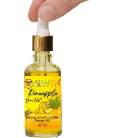 Buy Yoni Oil - Ananas Massage Oil | Bio-Vegan pH Balanced Travel Size | Freshen Up & Enhance Hygiene - Buy Online on GoSupps.com