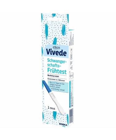 Elkos Vivide Early Pregnancy Test (1 pc) - Accurate & Reliable Results | International Shipping - Buy Online on GoSupps.com