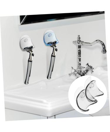Frcolor 2-Pack Razor Holder | Suction Cup Towel & Shower Hooks | Wall Hangers for Razors - Ideal for Easy Bathroom Organization - Buy Online on GoSupps.com