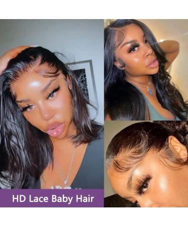 Mcclay Swiss HD Lace Edges for Black Women - Soft Natural Baby Hair Stripes - Real Human Hair - Black Color - 4 Pcs - Buy Online on GoSupps.com