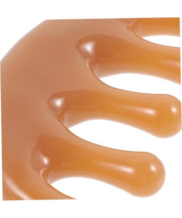 Coolhiya Broad Tooth Massage Comb - Scalp & Head Relaxation | Acupuncture & Scratching | 10x6.3cm - Buy Online on GoSupps.com