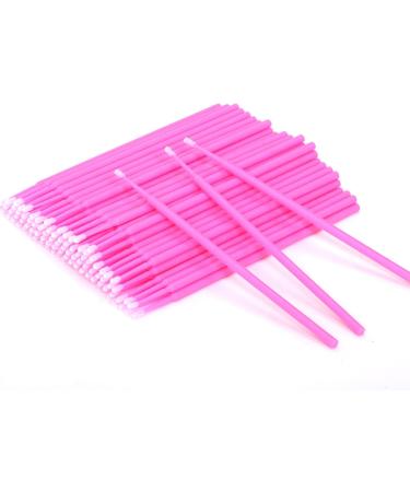 Micro Applicators Brushes 200pcs Fadvan Micro Brushes Disposable Applicator Eyelash Brushes Swabs for Eyelashes Extensions Pink Purple Yellow Blue Mascara Make Up Eyelash Brush (Pink) 200 Pink - Buy Online on GoSupps.com