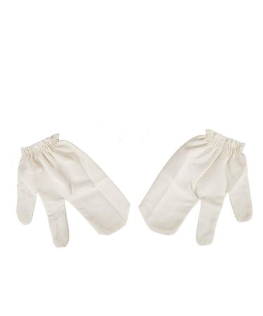 100% Raw Silk Garshana Gloves | Ayurvedic Massaging Mitts for Women | Dry Massage Brush for Lymphatic Drainage  Acne  Scars  Cellulite & Toxin Removal