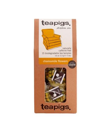 teapigs Chamomile Flowers Made with Whole Flowers (15 Count)