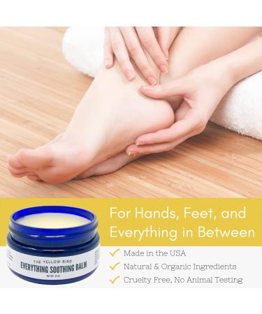 Yellow Bird Soothing Skin Balm - Arnica Chamomile Copaiba Rose 2oz & 1oz (Pack of 1) - Multi-Purpose Relief - Buy Online on GoSupps.com