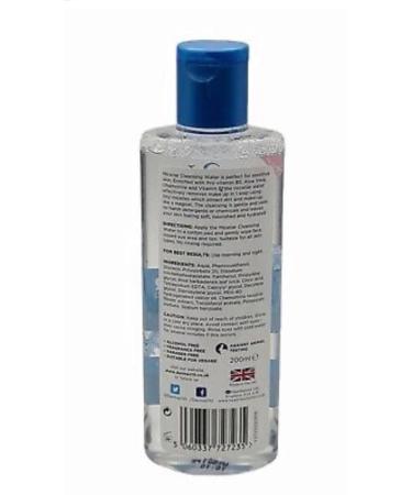 Derma V10 Pure Effect Micellar Cleansing Water - 200ml (3 Pack) | Best International Shipping - Buy Online on GoSupps.com