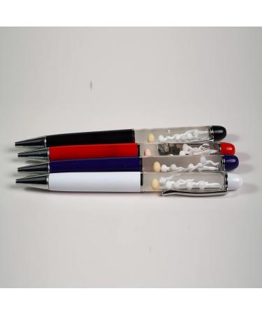 Unique Egg Sperm Pen - 3D Floating Funny Pen for Adults | Great Gift for Him Her Friends & Family - White - Buy Online on GoSupps.com