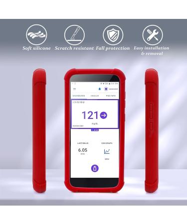 Omnipod 5 Silicone Protective Cover | Shockproof PDM Case with AirTag | Youshares Red Omnipod 5 Pod Bag Protection - Buy Online on GoSupps.com