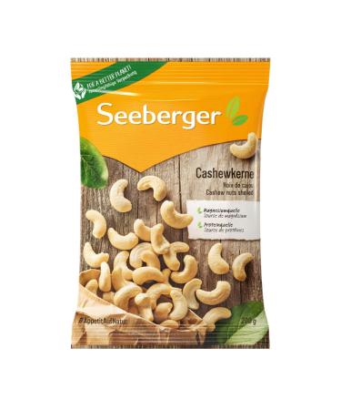 Seeberger Cashewkerne 12 Pack: entire cashew nut - rich in proteins vitamins & minerals - natural - without additives benefit pack (12 x 200 g) - Buy Online on GoSupps.com