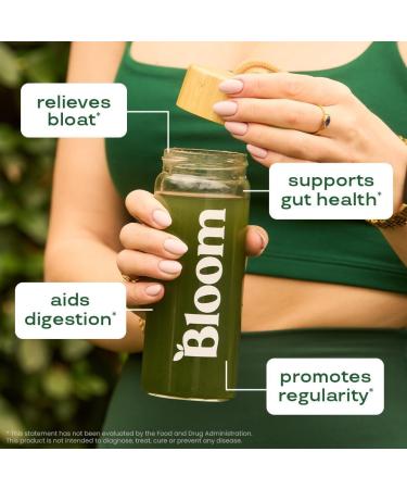 Bloom Nutrition Greens and Superfoods Powder for Digestive Health, Greens Powder, Digestive Enzymes, Probiotics, Spirulina, Chlorella for Bloating & Gut Support, Green Juice, 30 SVG, Strawberry Kiwi Strawberry Kiwi 30 Servi  - Buy Online on GoSupps.com