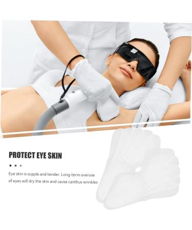 Beaupretty 45 Sheets Eye Mask Skincare Household Eye Patches Beauty Skin Care Papers Lip Films Portable Eye Patches Warm Compress Anti Compression Non-woven Fabric Invisible Sticker White - Buy Online on GoSupps.com