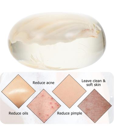 FOMIYES 1pc Jelly Essential Oil Soap Organic Soap Moisturizing Body Wash for Men Cleaning Soap Clear Jel Anti- Blemishsoap Mens Soap Shower Soap Man Glycerin Conch Pores - Buy Online on GoSupps.com