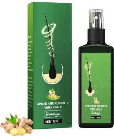 GrowthPlus Spray nourrissant au gingembre bio Growth Plus Spray nourrissant naturel pour cuir chevelu Spray nourrissant au gingembre pour homme et femme (1 pi ce) 1 pi ce.