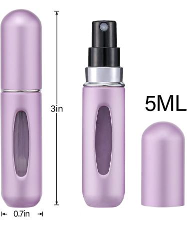 Mini Refillable Perfume Atomizer - Portable Mini Refillable Perfume Empty Spray  Refillable Perfume Spray  Atomizer Perfume Bottle  Scent Pump Case  Travel Perfume Atomizer Refillable (5ml  4 PCS) - Buy Online on GoSupps.com