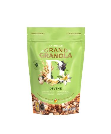 La Fourmi - Grand Granola Divine - Granola chocolat blanc noix de macadamia vanille flocons d avoine - 85% d ingr dients bio - naturel - granola bio