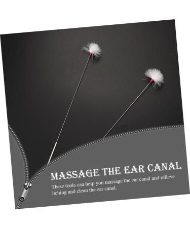 NIYANGLE 12pcs Goose Ear Cleaner Tools Earwax Removal for Ear Cleaning and Goose Material Smooth Design for Safe Use - Buy Online on GoSupps.com