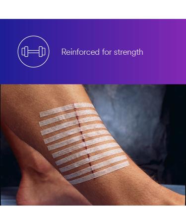 3M Steri-Strip Reinforced Skin Closures R1547 - 1/2 x 4 - 6 Strips/Envelope - Buy Online on GoSupps.com