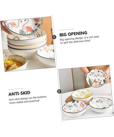 Alipis Classical Anti-hot Tableware Restaurant Adorable Snack for Noodle Food Japanese Serving Animal 23X23X7.3CM Assorted Color - Buy Online on GoSupps.com
