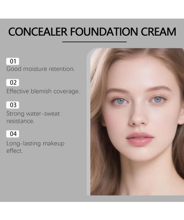 Nuvilo Ivory Concealer Foundation Stick with Mineral Oil and Beeswax creamy blendable coverage for smooth longlasting makeup 1 piece - Buy Online on GoSupps.com