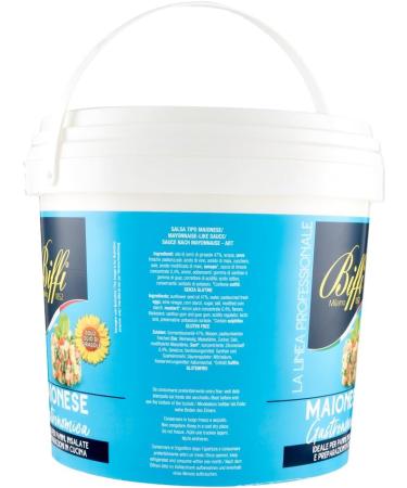  Italian Gourmet E.R. Biffi La Linea Professionale Mayonnaise Gourmet Mayonnaise 5 kg + 400 g gourmet Italian pulp - Buy Online on GoSupps.com