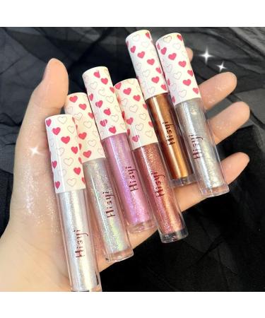 Waterproof Diamond Glitter Liquid Eyeliner Shimmer Eyeshadow Makeup Metallic Lying Silkworm Pen Eye Beauty Party Makeup Tools (Color : 02) - Buy Online on GoSupps.com